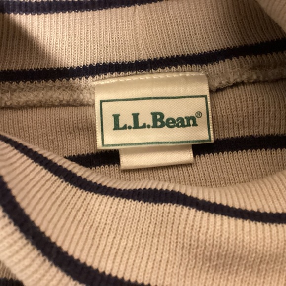 L.L. Bean womens cotton turtleneck size small - Picture 5 of 9